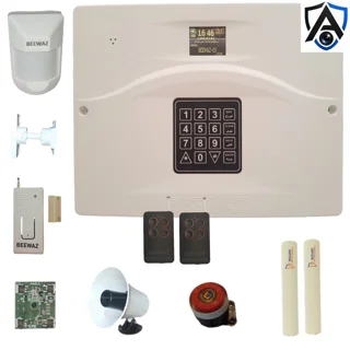 پکیج کامل دزدگیر سیم‌کارتی اماکن بیواز مدل BH10